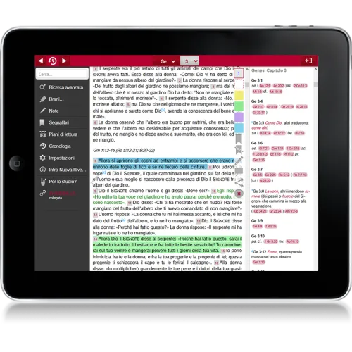 APPLICATION ITALIEN BIBLE NUOVA RIVEDUTA
