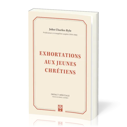 Exhortations aux jeunes chrétiens