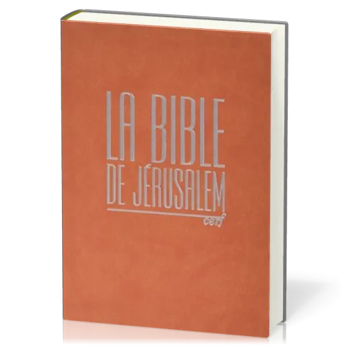 Bible de Jérusalem - souple, fauve, avec notes intégrales