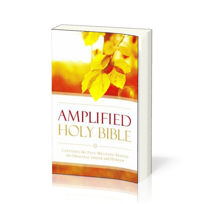 Anglais, Bible, Amplified, Outreach Bible, paperback, couverture illustrée Anglais, Bible, Amplified, Outreach Bible, paperback, couverture illustrée