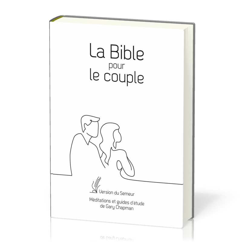 Bible pour le couple Semeur 2015, blanche - couverture rigide, tranche or