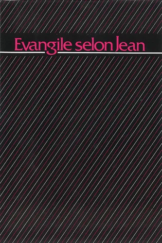Évangile selon Jean - en gros caractères