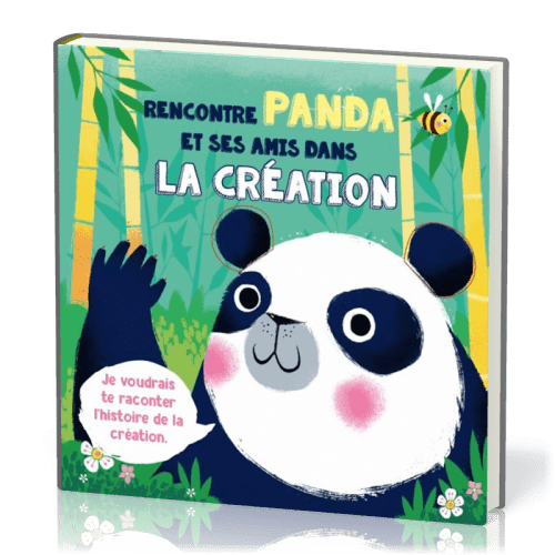 Rencontre panda et ses amis dans la création