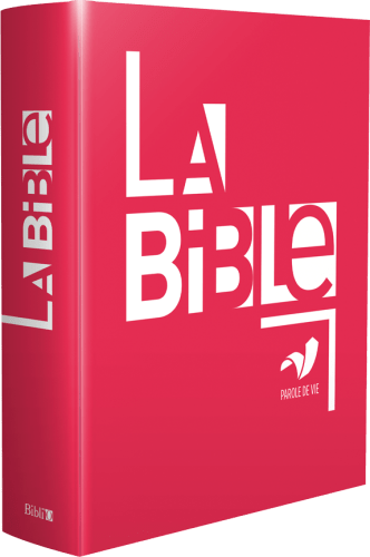 Bible Parole de Vie, compacte, rouge - brochée avec livres deutérocanoniques