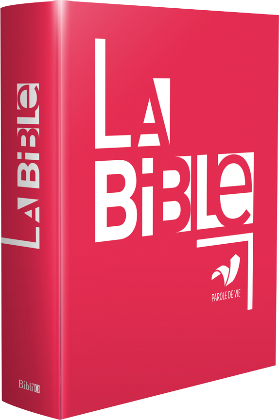 Bible Parole de Vie, compacte, rouge - brochée avec livres deutérocanoniques
