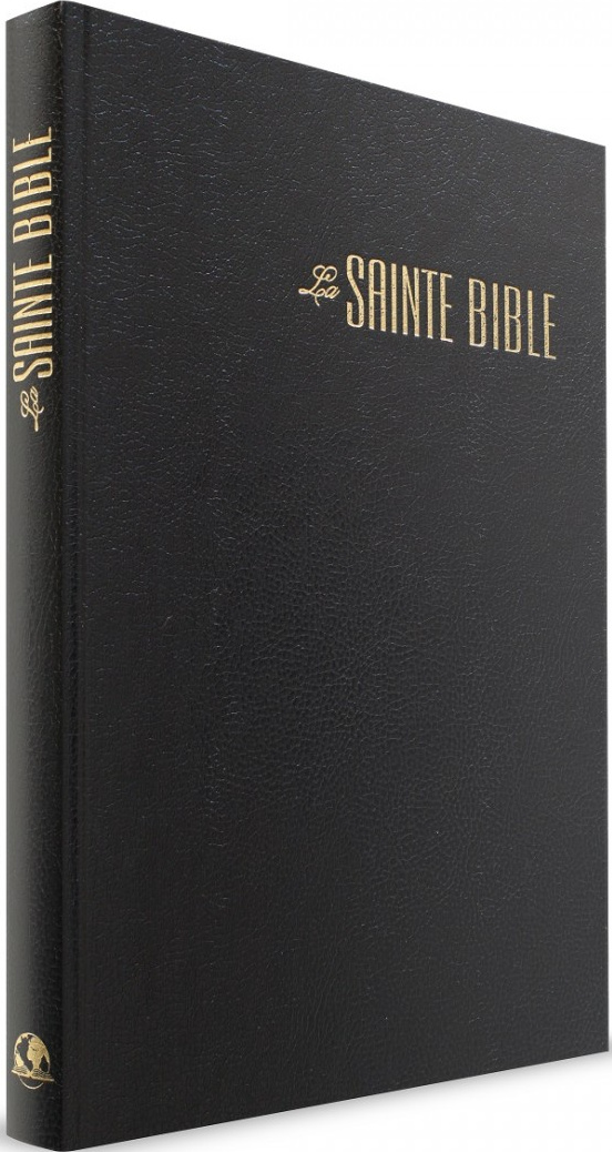 Bible Segond 1880 révisée, confort, noire - Esaïe 55, couverture rigide