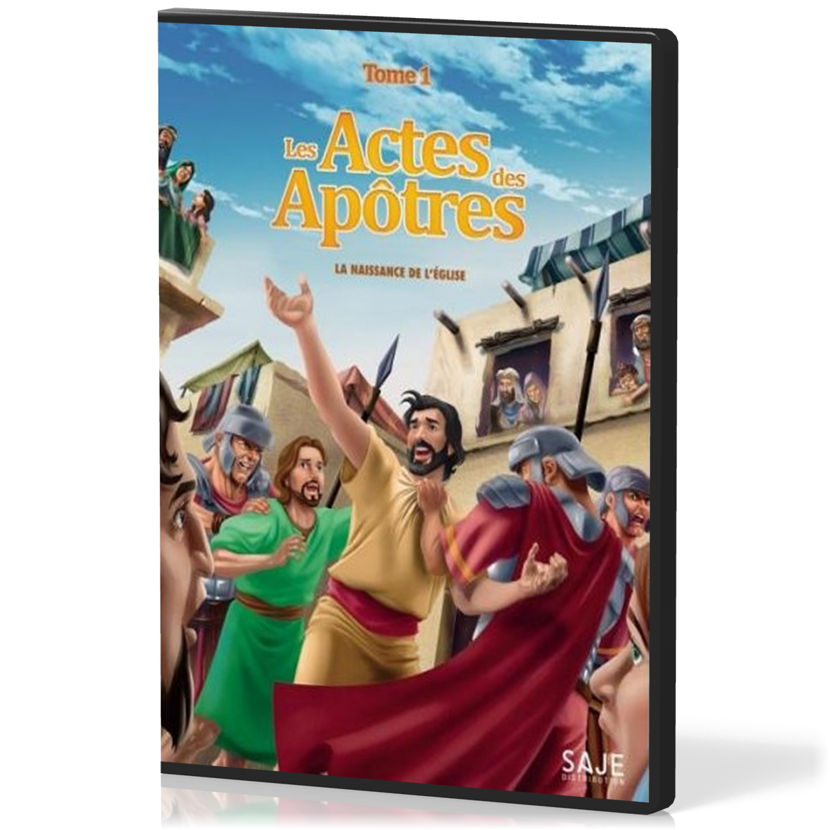 Actes des apôtres, tome 1 - La Naissance de l'Église [DVD animation]
