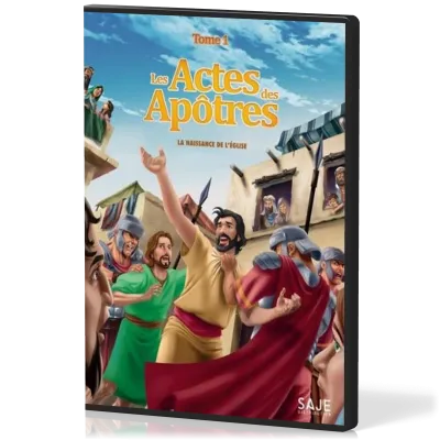 Actes des apôtres [DVD animation] - Tome 1 - La Naissance de l'Église
