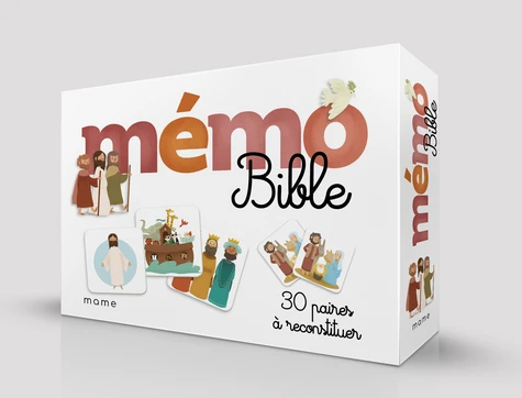 Mémo Bible - 30 paires à reconstituer [collection Jeux 3-6 ans]