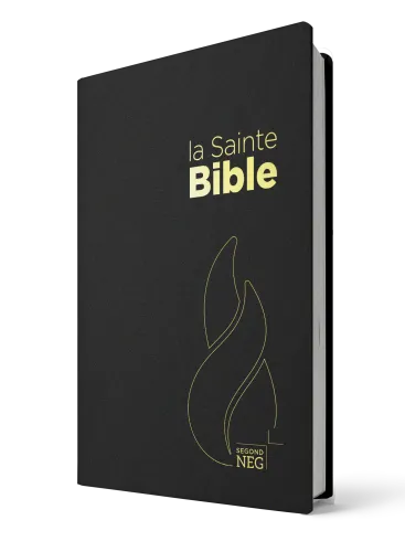 Bible Segond NEG, compacte, noire - couverture souple, flexa