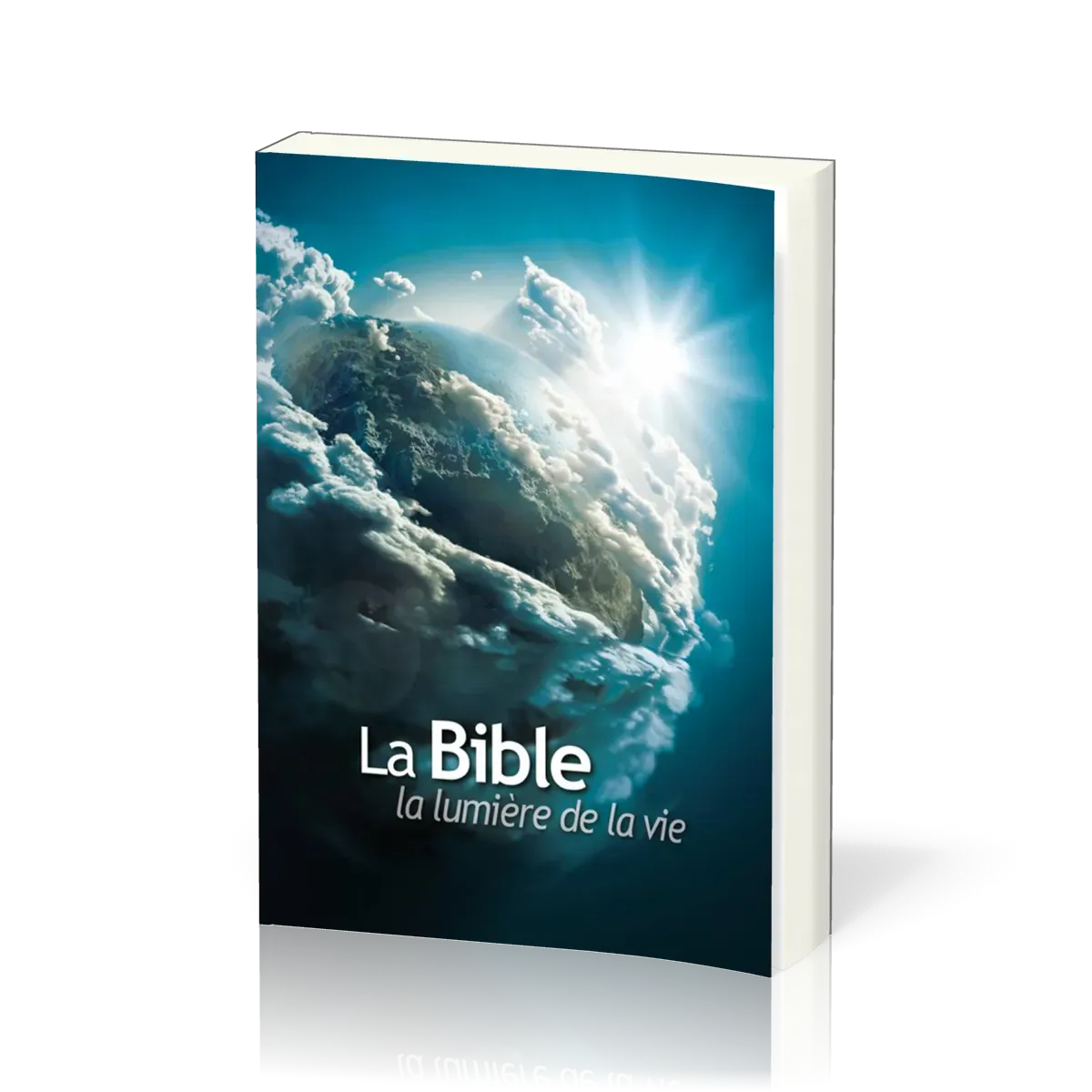 Bible Segond 1910, compacte, couverture illustrée bleue ou orange - La lumière de la vie, brochée