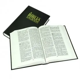 Portugais, Bible Almeida du Brésil Corrigée, grand format, noire