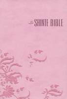 Bible Segond 1880 révisée, compacte, rose arabesques - couverture souple, vivella