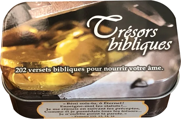 Trésors bibliques - 202 versets bibliques pour nourrir l'âme