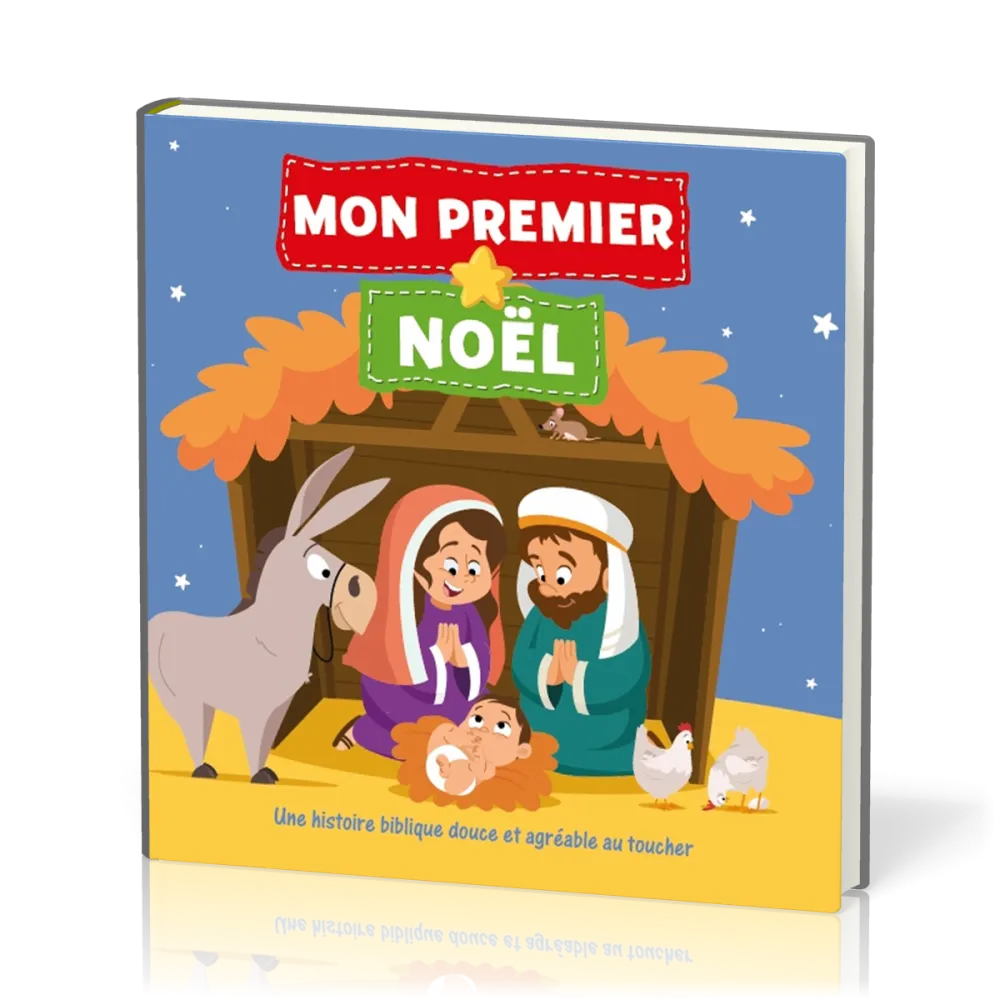 Mon premier Noël [Livre en tissu] - Une histoire biblique douce et agréable au toucher