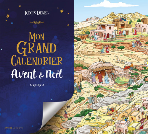 Mon grand calendrier Avent et Noël - avec livret